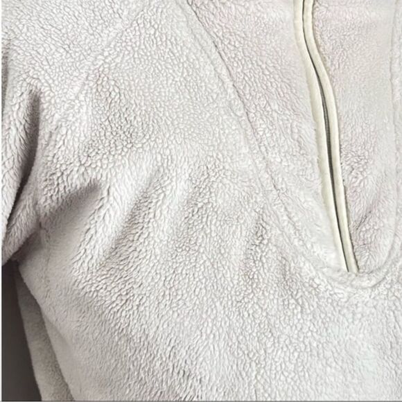 The North Face Osito 1/4 Zip Cream Soft High-Pile Silken Raschel Fleece Pullover - Picture 13 of 13